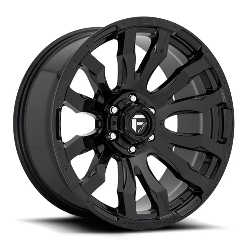 Fuel Offroad Blitz D675 Gloss Black - Part Number D67522001747 Fuel Offroad Blitz D675 Gloss Black Photo