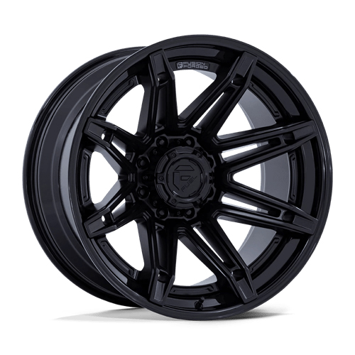 Fuel Fusion Forged Brawl FC401 Matte Black W/ Gloss Black Lip - Part Number FC401MX20106318N Fuel Fusion Forged Brawl FC401 Matte Black W/ Gloss Black Lip Photo