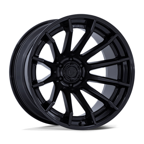 Fuel Fusion Forged Burn FC403 Matte Black W/ Gloss Black Lip - Part Number FC403MX20906301 Fuel Fusion Forged Burn FC403 Matte Black W/ Gloss Black Lip Photo