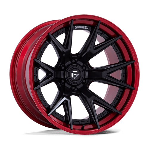 Fuel Fusion Forged Catalyst FC402 Matte Black W/ Candy Red Lip - Part Number FC402MQ20906820 Fuel Fusion Forged Catalyst FC402 Matte Black W/ Candy Red Lip Photo