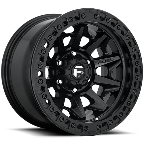 Fuel Offroad Covert D114 Matte Black Beadlock - Part Number D11417907536 Fuel Offroad Covert D114 Matte Black Beadlock Photo