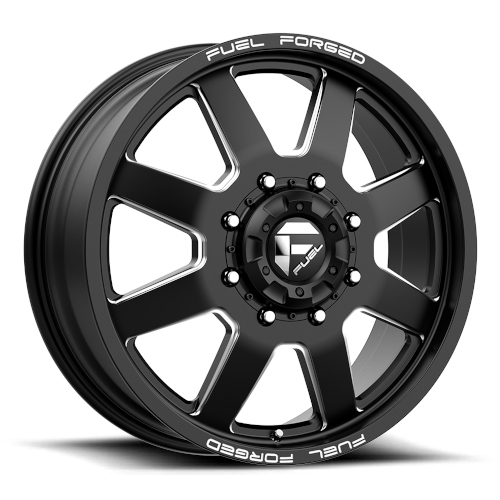 Fuel Forged FF09D Matte Black Milled - Part Number DE092420A845 Fuel Forged FF09D Matte Black Milled Photo
