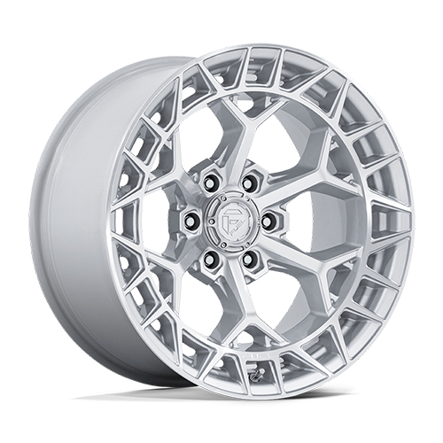 Fuel Offroad Charger FC873 Gloss Silver With Machined Face - Part Number FC873SD20908701 Fuel Offroad Charger FC873 Gloss Silver With Machined Face Photo