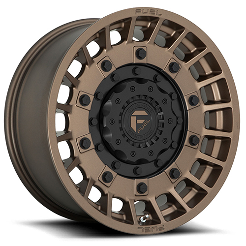 Fuel Offroad Militia D725 Matte Bronze W/ Black Center - Part Number D72517902645 Fuel Offroad Militia D725 Matte Bronze W/ Black Center Photo