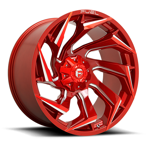 Fuel Offroad D754 Reaction Candy Red Milled - Part Number D75422201747 Fuel Offroad D754 Reaction Candy Red Milled Photo