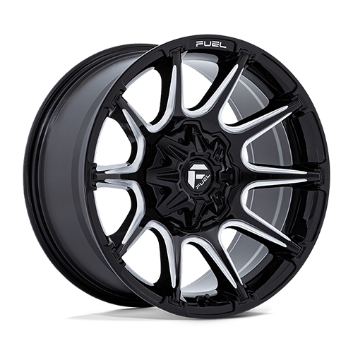 Fuel Offroad Super C FC880 Gloss Black Milled - Part Number FC880BE22108710 Fuel Offroad Super C FC880 Gloss Black Milled Photo
