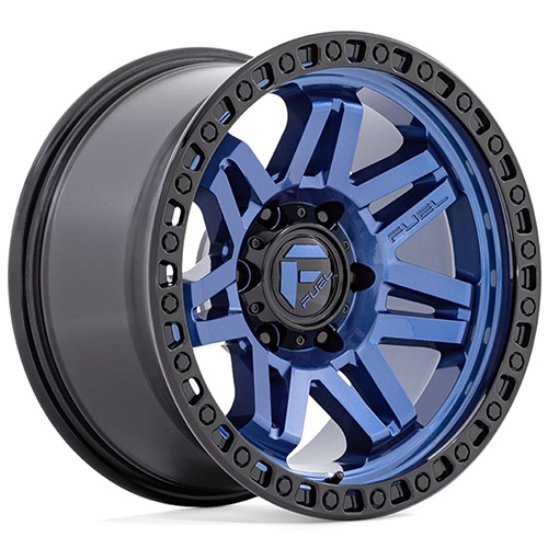 Fuel Offroad Syndicate D813 Dark Blue W/ Black Ring - Part Number D81317908445 Fuel Offroad Syndicate D813 Dark Blue W/ Black Ring Photo