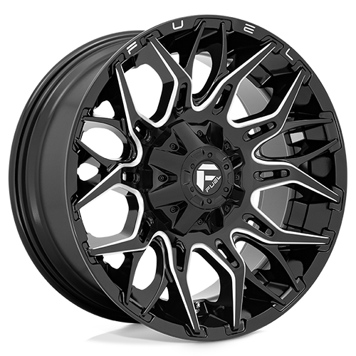 Fuel Offroad D769 Twitch Gloss Black Milled - Part Number D76920007047 Fuel Offroad D769 Twitch Gloss Black Milled Photo