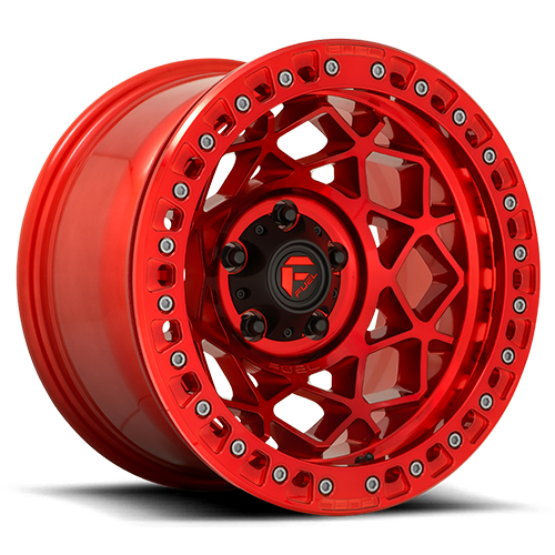 Fuel Offroad Unit D121 Beadlock Candy Red - Part Number D12117908445 Fuel Offroad Unit D121 Beadlock Candy Red Photo