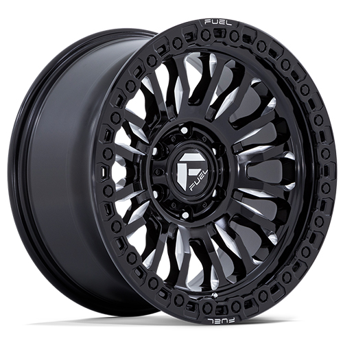 Fuel Offroad Rincon FC857 Gloss Black Milled - Part Number FC857BE20908501 Fuel Offroad Rincon FC857 Gloss Black Milled Photo