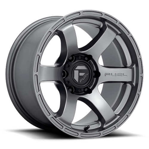 Fuel Offroad Rush D767 Matte Gunmetal - Part Number D76720908450 Fuel Offroad Rush D767 Matte Gunmetal Photo