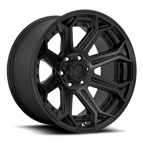 Fuel Offroad Siege D706 Matte Black - Part Number D70624208247 Fuel Offroad Siege D706 Matte Black Photo