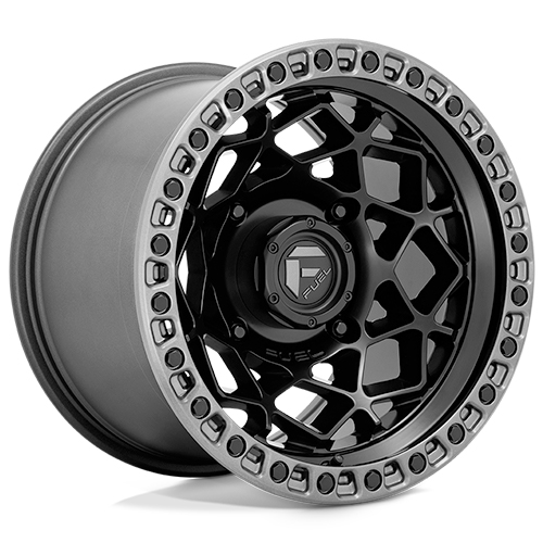 Fuel UTV D783 Unit UTV Matte Black W/ Gunmetal Ring - Part Number D7831570A543 Fuel UTV D783 Unit UTV Matte Black W/ Gunmetal Ring Photo