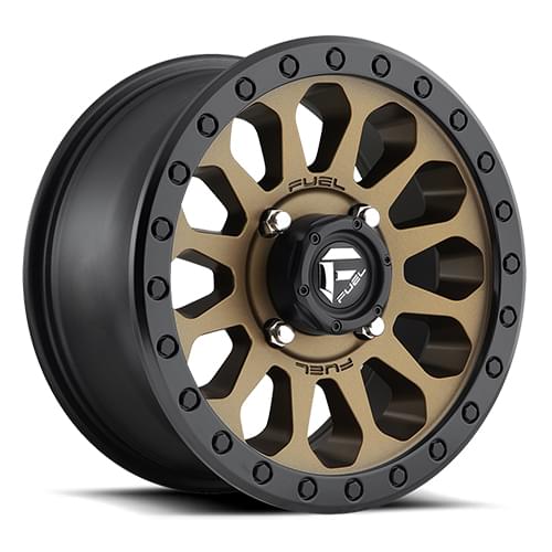 Fuel UTV Vector D600 Bronze W/ Black Ring - Part Number D6001570A544 Fuel UTV Vector D600 Bronze W/ Black Ring Photo