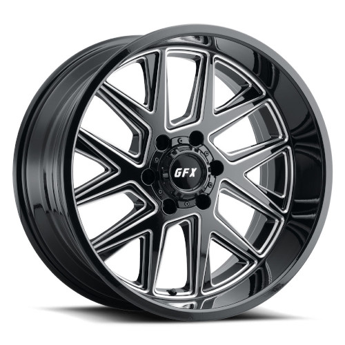 G-FX TM6 Gloss Black Milled - Part Number TM6 890-6135-12 GBM G-FX TM6 Gloss Black Milled Photo