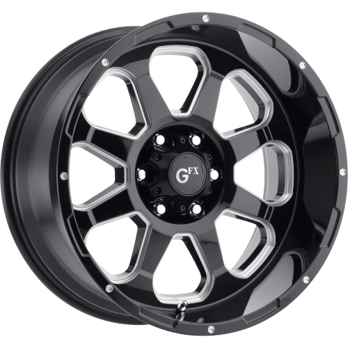 G-FX TR-10 Gloss Black Milled - Part Number T10 210-6139-24 GBM G-FX TR-10 Gloss Black Milled Photo