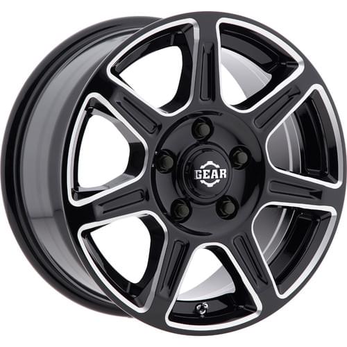 Gear Offroad Sprinter 750 Gloss Black W/ Milled Spokes - Part Number 750BM-785550 Gear Offroad Sprinter 750 Gloss Black W/ Milled Spokes Photo