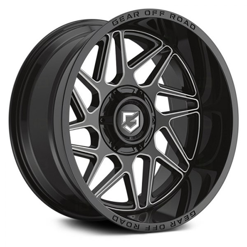 Gear Off Road Ratio 761 Black Milled - Part Number 761BM-2098918 Gear Off Road Ratio 761 Black Milled Photo