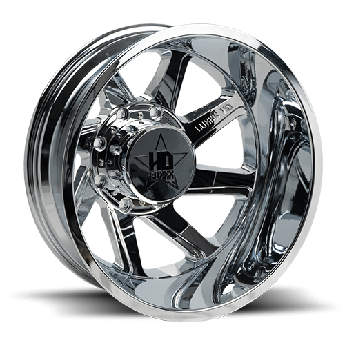 Luxxx HD Offroad LHD-14 Chrome Dually Rear - Part Number DUALLYHD14-208258210-192W-C-R Luxxx HD Offroad LHD-14 Chrome Dually Rear Photo