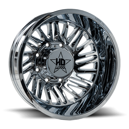 Luxxx HD Offroad LHD-19 Chrome Dually Rear - Part Number DUALLYHD19-208258200-192X-C-R Luxxx HD Offroad LHD-19 Chrome Dually Rear Photo