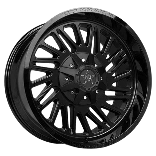 Luxxx HD Offroad LHD-19 Matte Black With Gloss Black Lip - Part Number LHD1920105127139-18D-A5 Luxxx HD Offroad LHD-19 Matte Black With Gloss Black Lip Photo