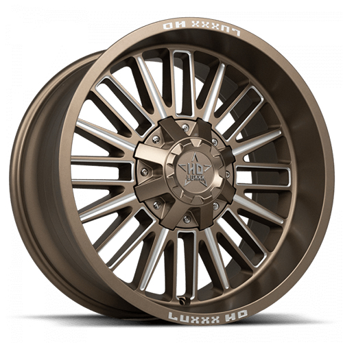 Luxxx HD Offroad LHD-23 Satin Bronze Milled - Part Number LHD2320108165170-18K-J1 Luxxx HD Offroad LHD-23 Satin Bronze Milled Photo