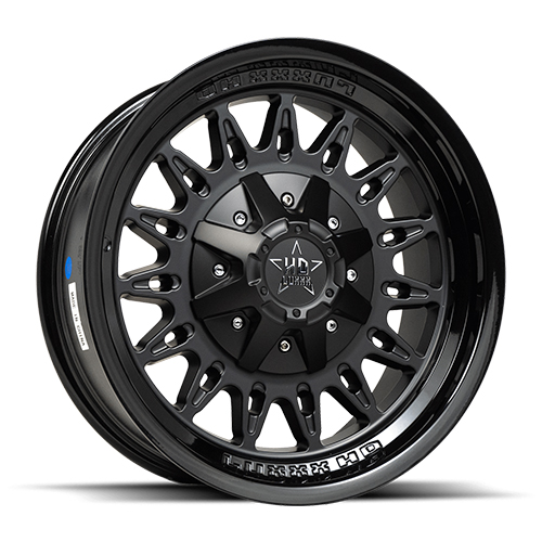 Luxxx HD Offroad LHD-30 Matte Black With Gloss Black Lip - Part Number LHD301795150139+6I-A5 Luxxx HD Offroad LHD-30 Matte Black With Gloss Black Lip Photo
