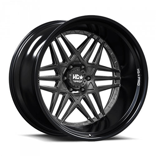 HD Pro LHD Pro 3 Matte Black With Gloss Black Lip - Part Number LHDPRO322126135-44E-A5 HD Pro LHD Pro 3 Matte Black With Gloss Black Lip Photo