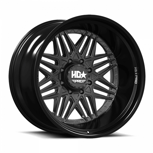 HD Pro LHD Pro 4 Matte Black With Gloss Black Lip - Part Number LHDPRO424148165-76J-A5 HD Pro LHD Pro 4 Matte Black With Gloss Black Lip Photo