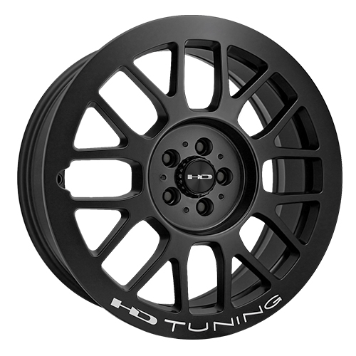 HD Wheels Gear Satin Black W/ Milling - Part Number GE18756535SB HD Wheels Gear Satin Black W/ Milling Photo