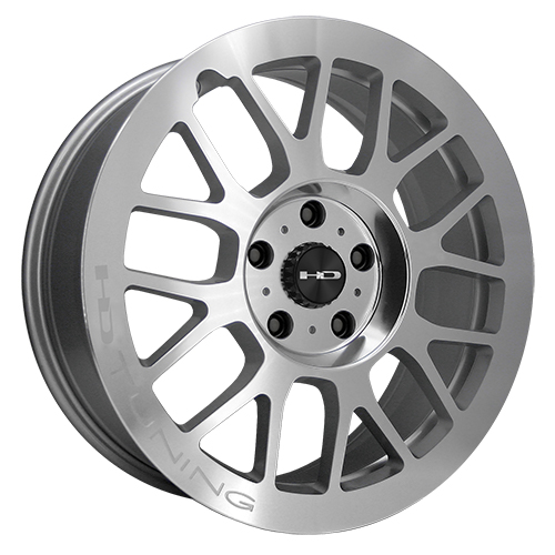 HD Wheels Gear Silver Machined Polished Face - Part Number GE18752242SMP HD Wheels Gear Silver Machined Polished Face Photo