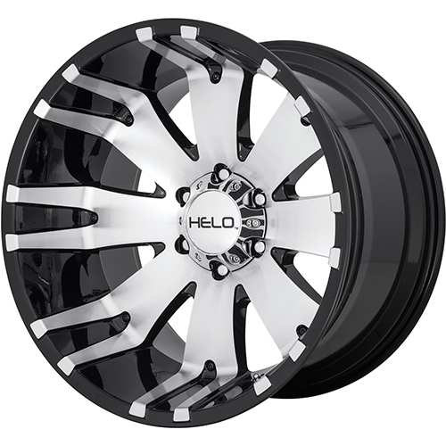 Helo HE917 Gloss Black W/ Machined Face - Part Number HE91729068500 Helo HE917 Gloss Black W/ Machined Face Photo