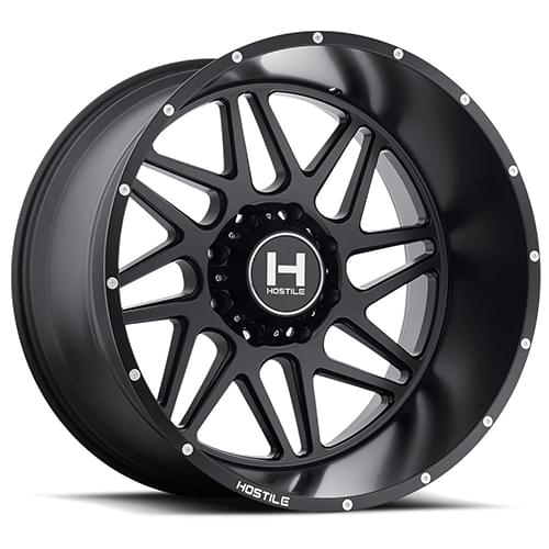 Hostile Sprocket H108 8 Lug Asphalt - Part Number H108-2212816547BB Hostile Sprocket H108 8 Lug Asphalt Photo