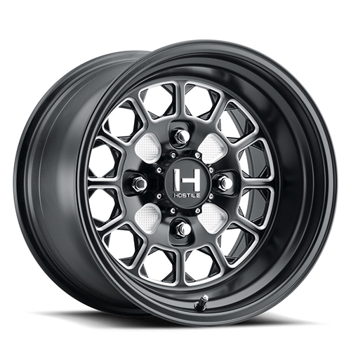 Hostile UTV Pismo Satin Black Milled - Part Number H125-1580413744M Hostile UTV Pismo Satin Black Milled Photo
