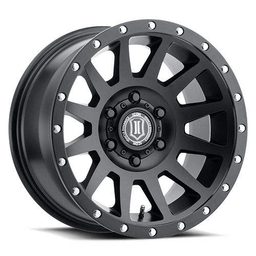Icon Alloys Compression Satin Black - Part Number 2017859057SB Icon Alloys Compression Satin Black Photo