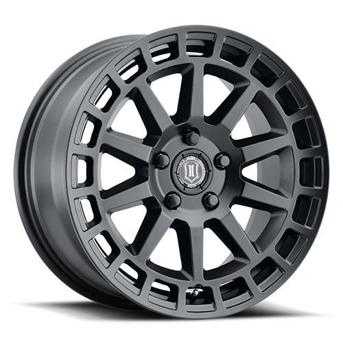 Icon Alloys Journey Satin Black - Part Number 7117805060SB Icon Alloys Journey Satin Black Photo