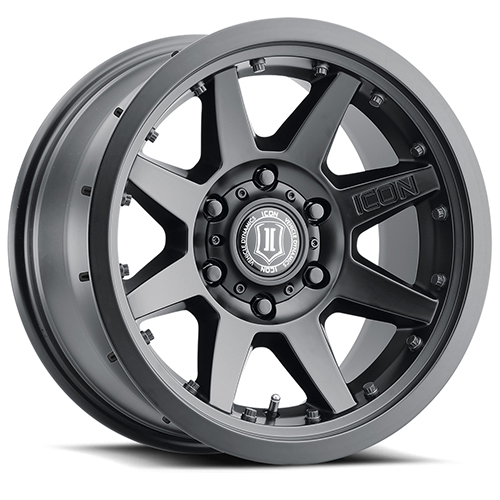 Icon Alloys Rebound Pro Satin Black - Part Number 21817859057SB Icon Alloys Rebound Pro Satin Black Photo