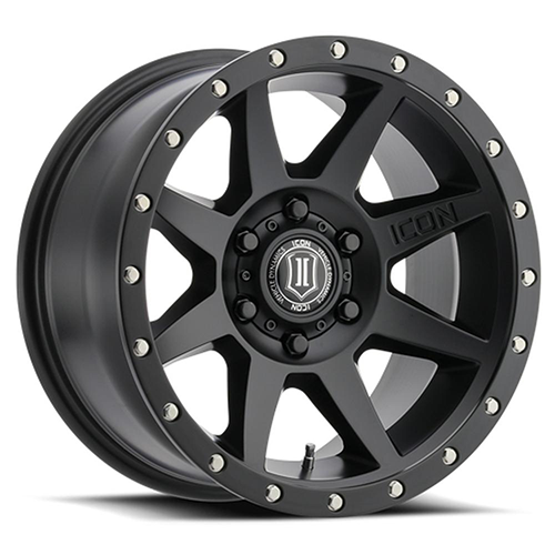 Icon Alloys Rebound Satin Black - Part Number 1820908350SB Icon Alloys Rebound Satin Black Photo