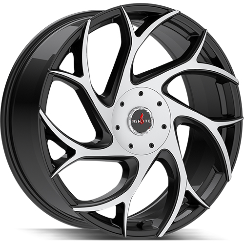 Ignite Inferno G02 Gloss Black Machined - Part Number G0248550235GBM Ignite Inferno G02 Gloss Black Machined Photo