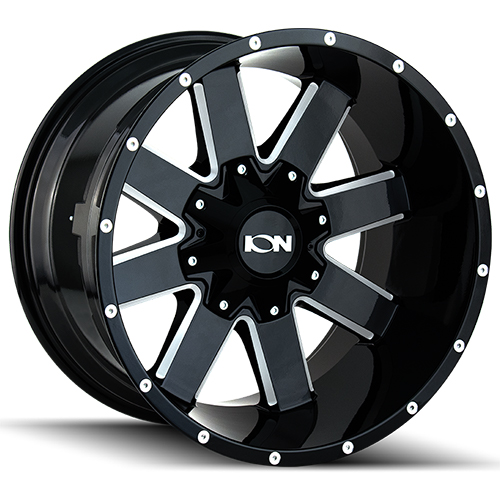 Ion Alloy 141 Gloss Black Milled - Part Number 141-8997M Ion Alloy 141 Gloss Black Milled Photo