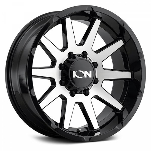 Ion Alloy 143 Gloss Black W/ Machined Face - Part Number 143-7983BM Ion Alloy 143 Gloss Black W/ Machined Face Photo