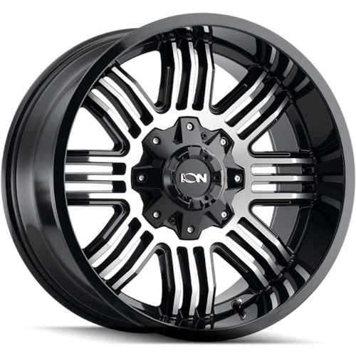 Ion Alloy 144 Gloss Black W/ Machined Face - Part Number 144-2970B18 Ion Alloy 144 Gloss Black W/ Machined Face Photo