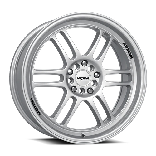 Katana KR02 Gloss Silver - Part Number KR02-188005GS Katana KR02 Gloss Silver Photo
