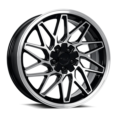 Katana KR09 Gloss Black W/ Machined Face - Part Number KR09-188005GBF Katana KR09 Gloss Black W/ Machined Face Photo