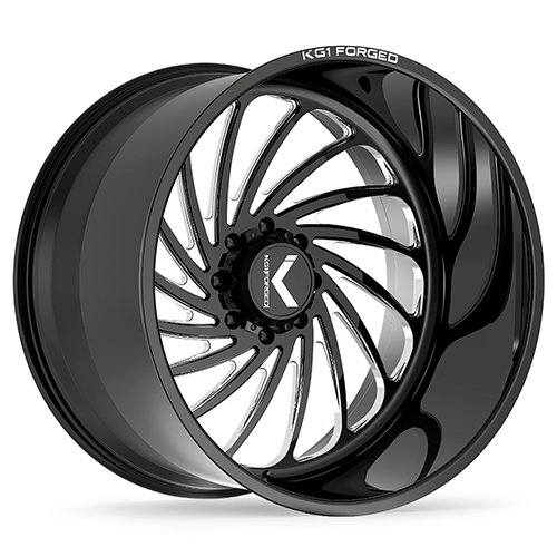 KG1 Forged Bender KF023 Gloss Black Premium Milled - Part Number KF023261469GPM-R KG1 Forged Bender KF023 Gloss Black Premium Milled Photo