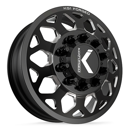 KG1 Forged Blitz KD006 Gloss Black Premium Milled - Part Number KD006R2482528GPM KG1 Forged Blitz KD006 Gloss Black Premium Milled Photo