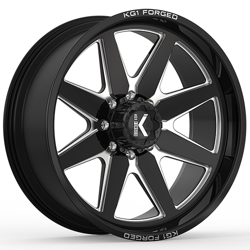 KG1 Forged Stella KC001 Gloss Black Machined - Part Number KC001221269GM KG1 Forged Stella KC001 Gloss Black Machined Photo