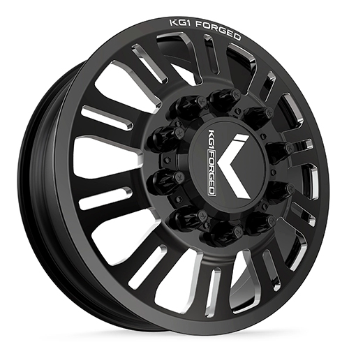 KG1 Forged Duel KD004 Gloss Black Premium Milled - Part Number KD004R2282528GPM KG1 Forged Duel KD004 Gloss Black Premium Milled Photo