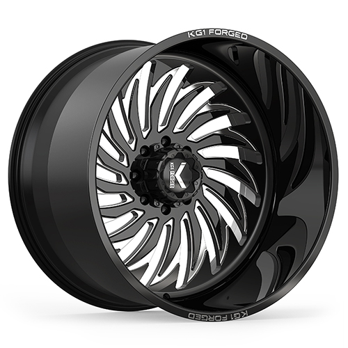 KG1 Forged Hurricane KF017 Gloss Black Premium Milled - Part Number KF017221469GPM-R KG1 Forged Hurricane KF017 Gloss Black Premium Milled Photo