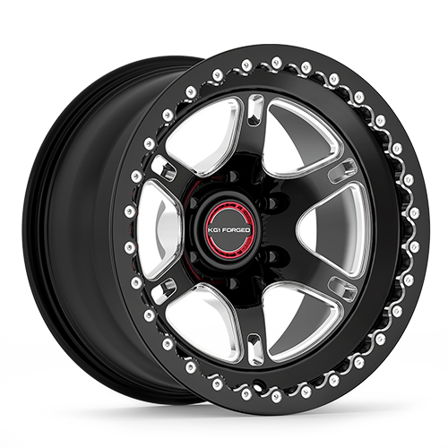 KG1 Forged Heral KO120 Gloss Black Milled - Part Number KO120A17906501287GM KG1 Forged Heral KO120 Gloss Black Milled Photo